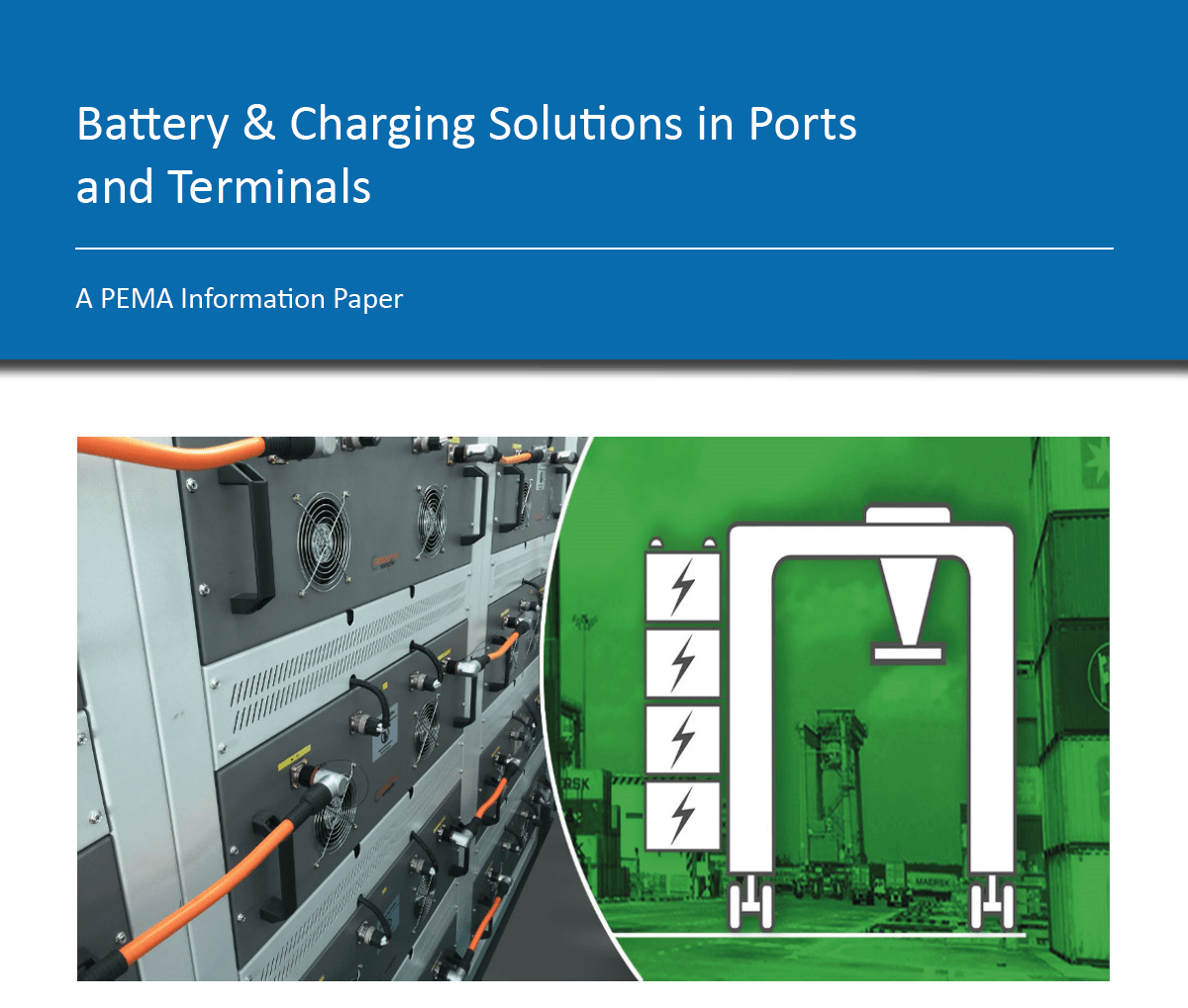 PEMA Publishes Battery & Charging Solutions in Ports and Terminals Information Paper