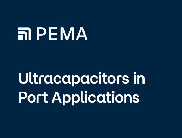 PEMA Publish IP26 – Ultracapacitors in Port Applications